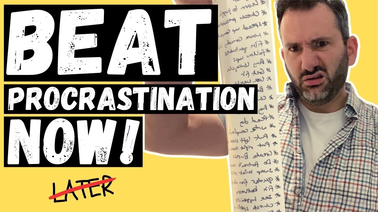 3 ways to stop procrastinating right now & get stuff done!
