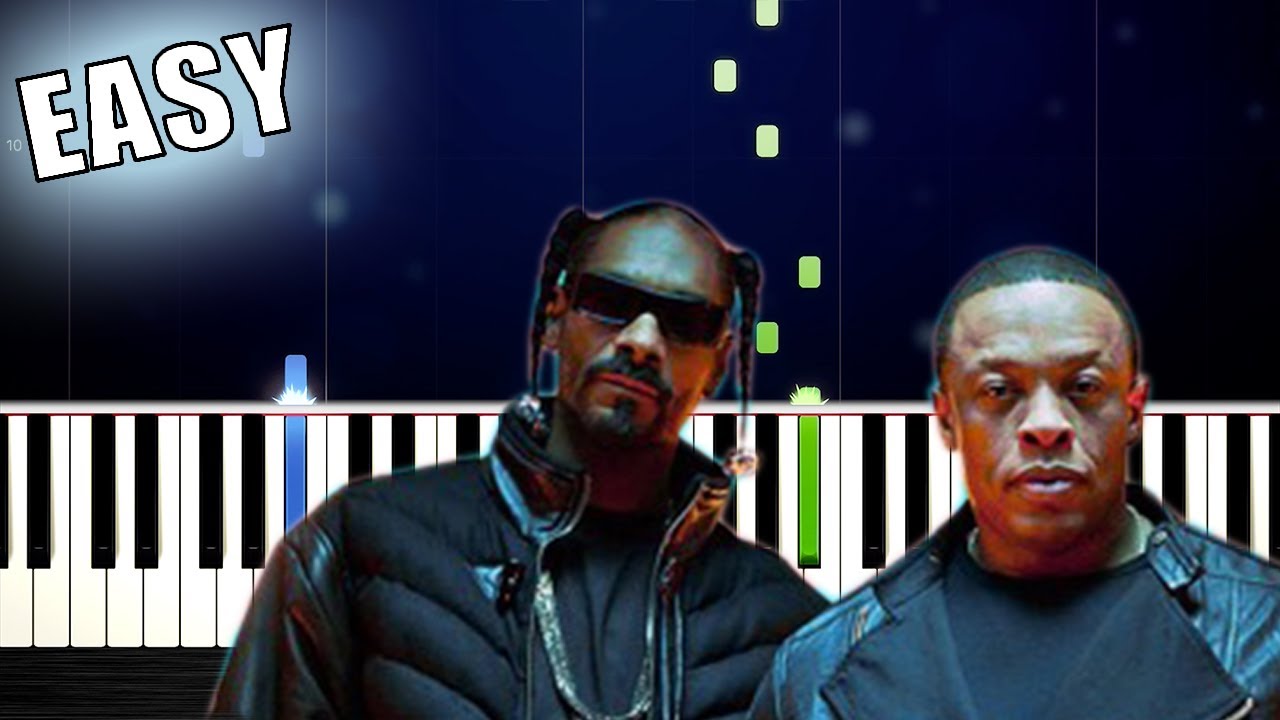 Dr. Dre ft. Snoop Dogg - The Next Episode - EASY Piano Tutorial by PlutaX