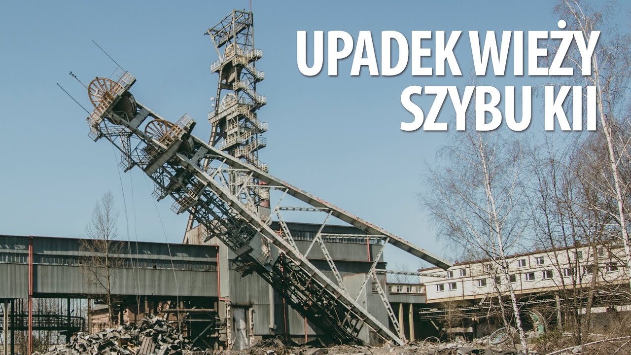 Upadek wieży szybu KII