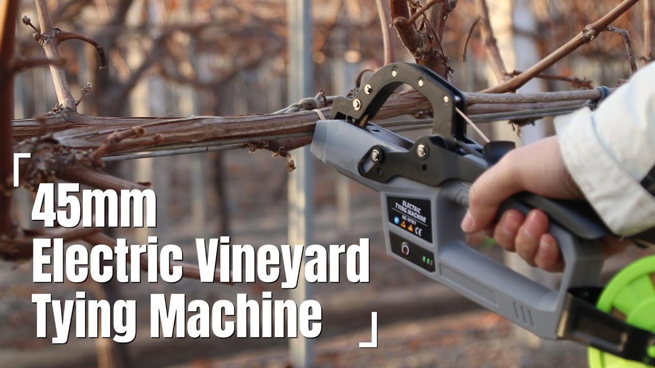 Electric Vineyard Tying Machine 45mm, SWANSOFT Semi-Automatic Vine Tying Machine
