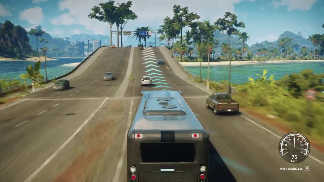 Airport/Hotel Bus Route Gameplay &mdash; JUST CAUSE 4