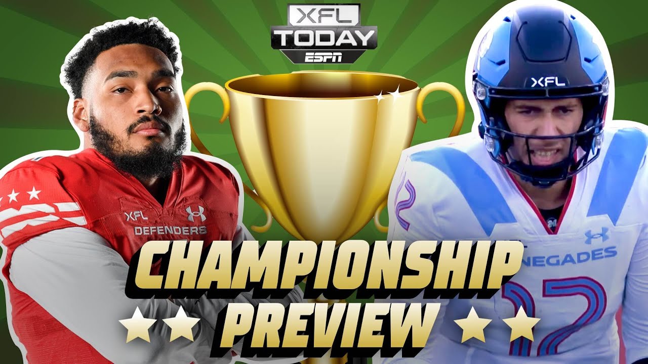Abram Smith & Luis Perez join + Renegades vs Defenders championship game | XFL Today