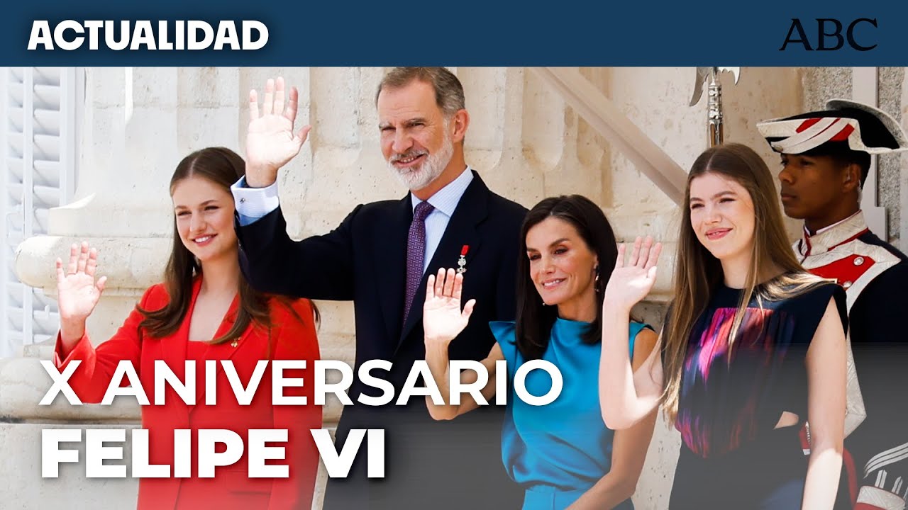 Así ha sido la CONMEMORACIÓN de la PROCLAMACIÓN de FELIPE VI