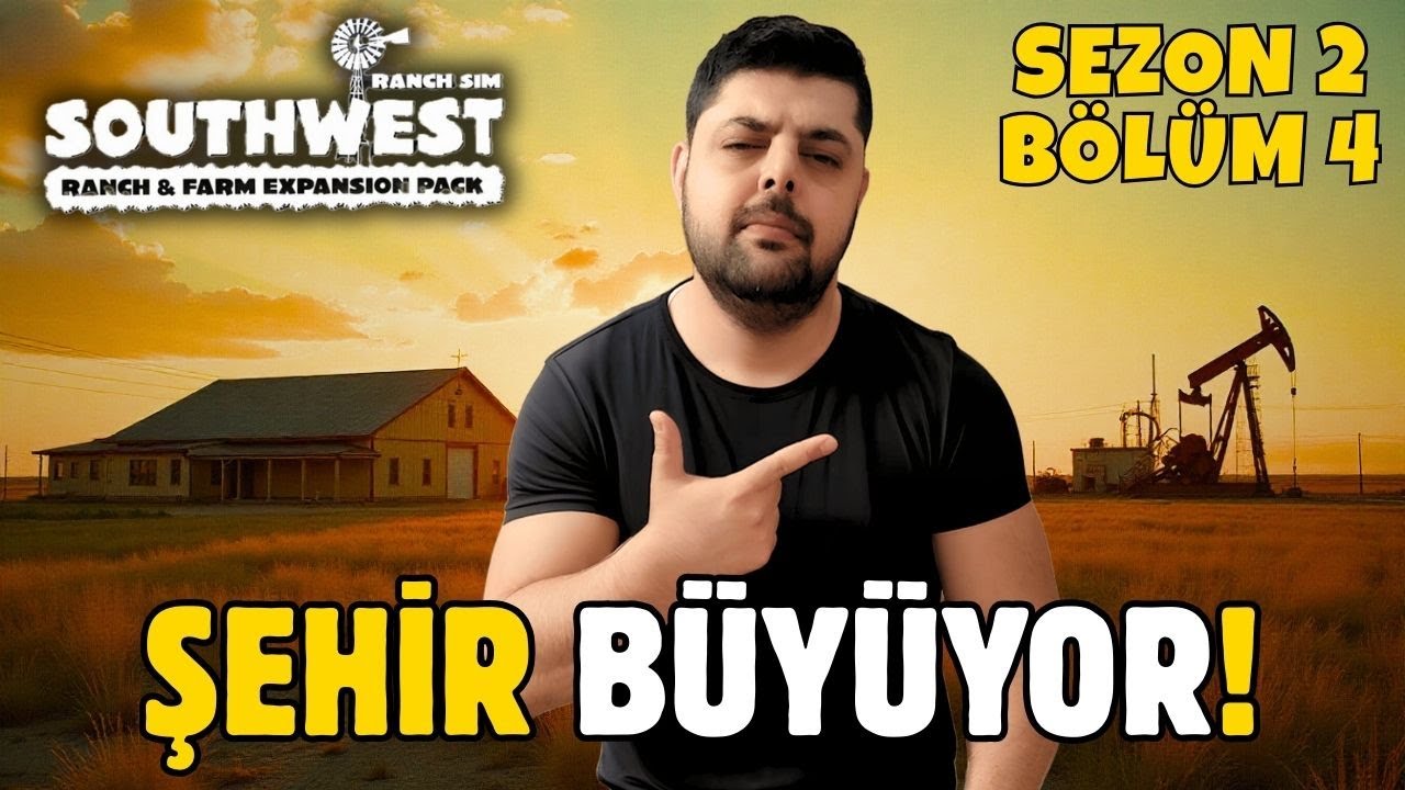 PETROL KUYUSU KURULDU! ⛽ OKUL VE ET TESİSİ YAPTIM! | Ranch Simulator Sezon 2 - Bölüm 4