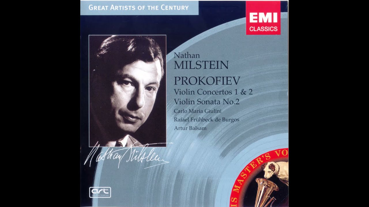 Prokofiev: Violin Concerto No.1 in D major, Op.19/Nathan Milstein, Carlo Maria Giulini, Philharmonia