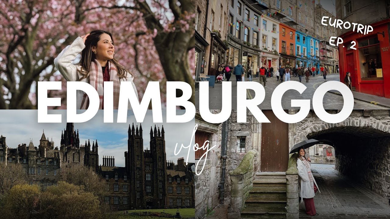 EDIMBURGO vlog | O que fazer em 2 DIAS? Castelo, HARRY POTTER, ônibus turístico e muito mais!