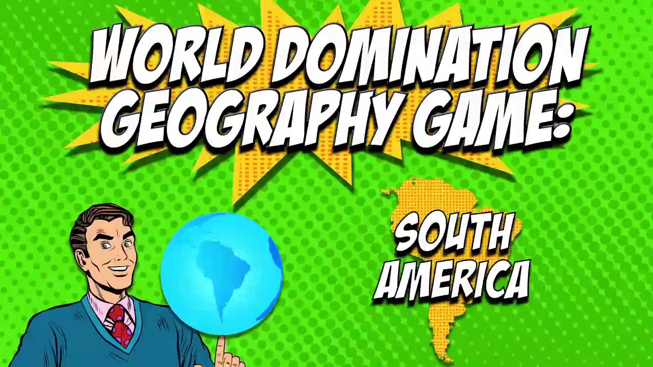 South America Physical Geography Map Activity | Fun Geography Game