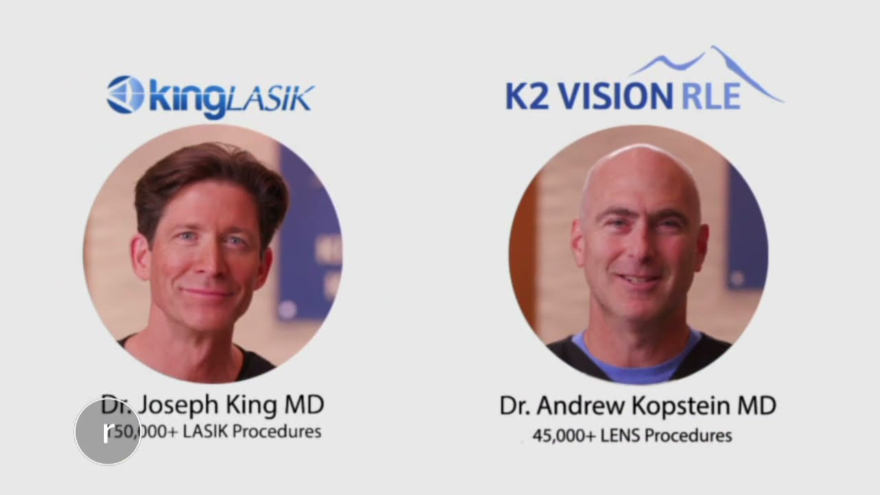 King LASIK & K2 Vision RLE on KOMO TV Seattle Refined
