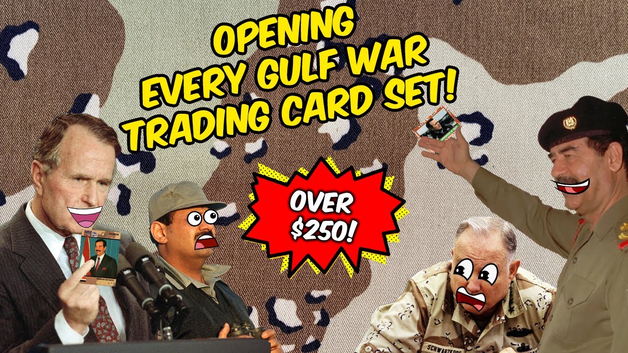Unboxing and Covering The History of Gulf War Trading Cards | Uniform History