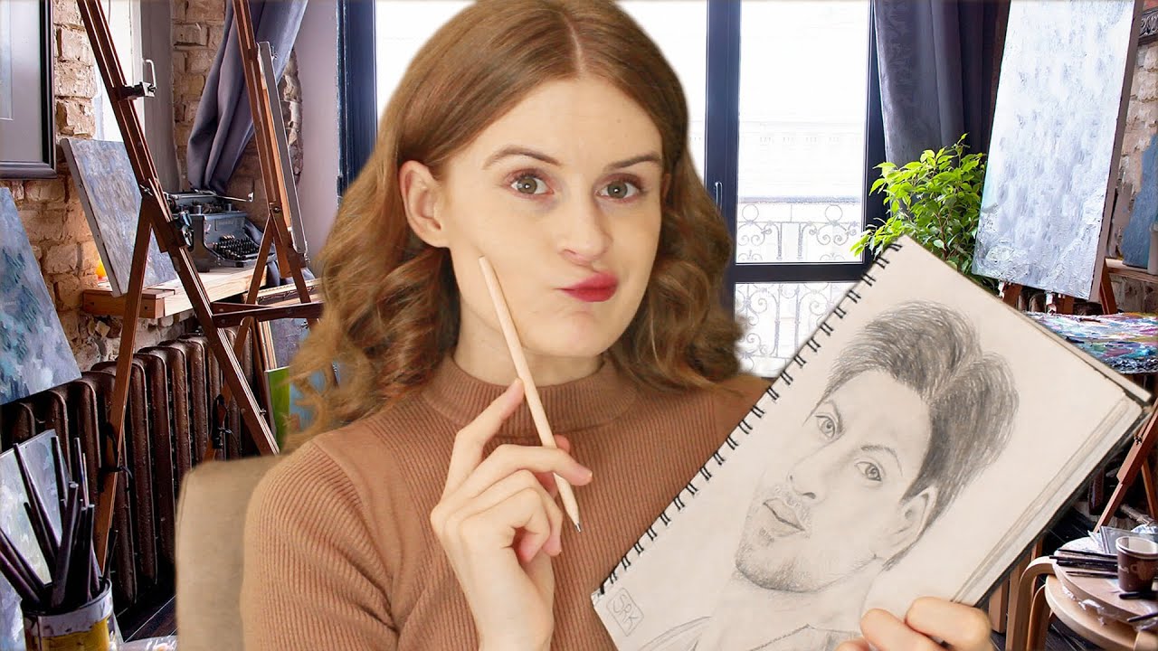 Sketching you ASMR Roleplay [Pencil drawing sounds]