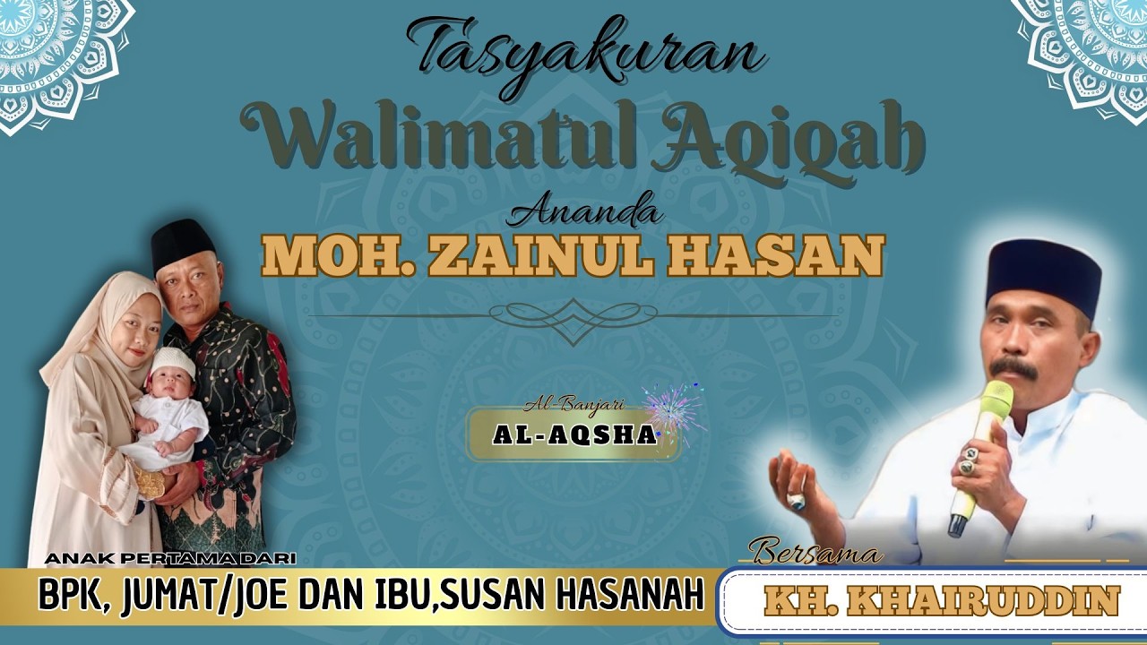 LIVE STREAMING DALAM RANGKA TASYAKURAN WALIMATUL AQIQAH ANANDA 