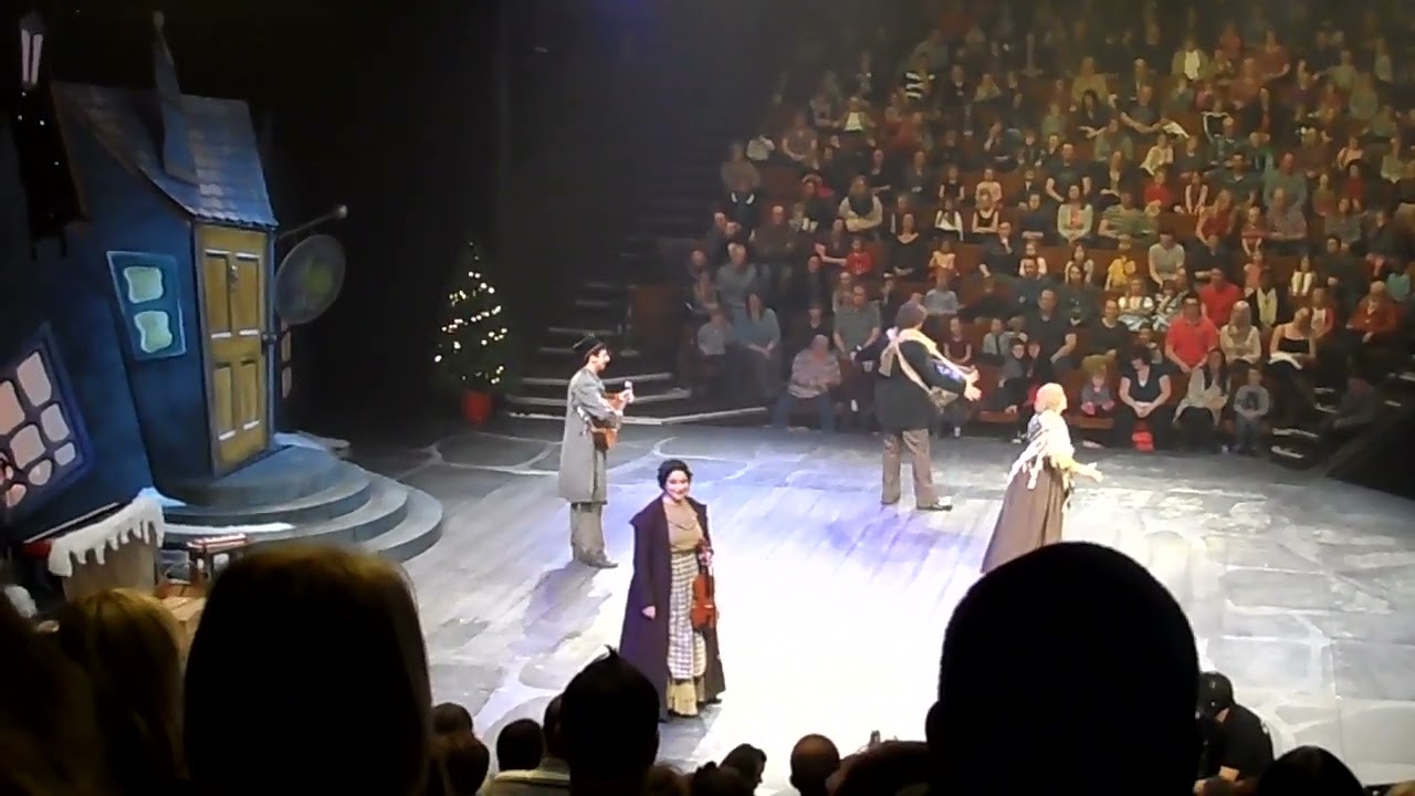 Cbeebies A Christmas Carol Scrooge Panto Song December 2013 @cbeebies