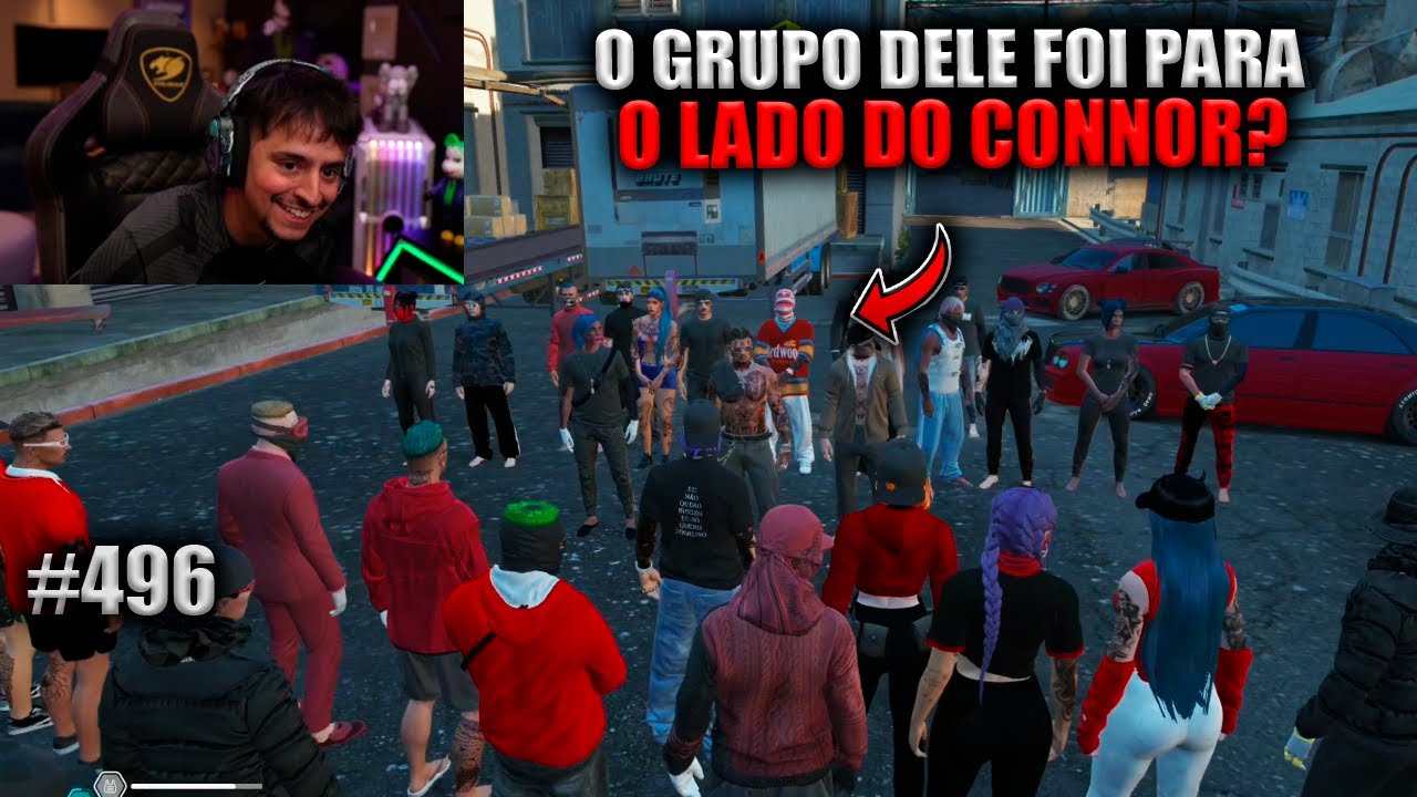 O GRUPO DELE FOI PARA O LADO DO CONNOR? EP 496