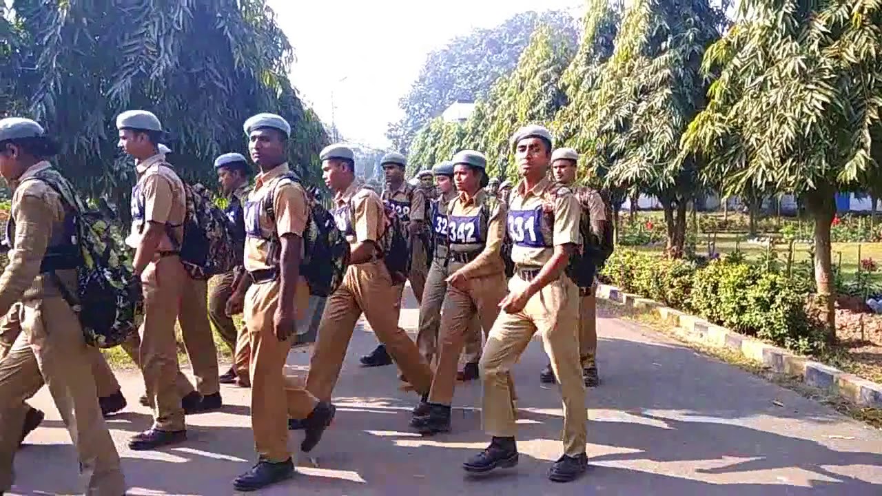 WEST BENGAL POLICE TRAINING BATCH NO 210/17-18