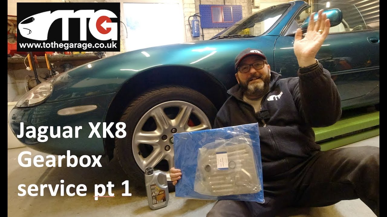 Jaguar XK8 Gearbox service part 1