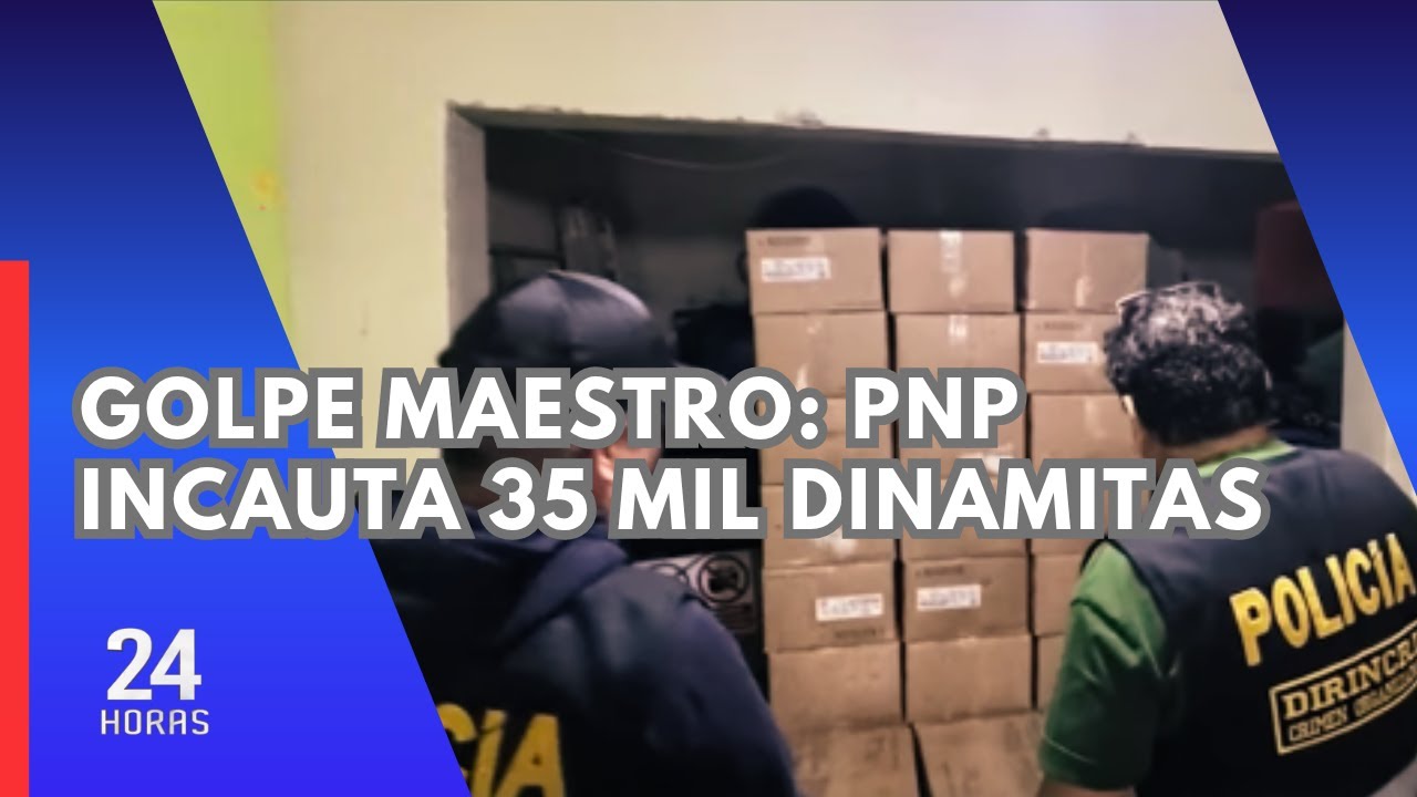 Caen los “Detonadores de Comas” con más de 100 cajas de dinamita