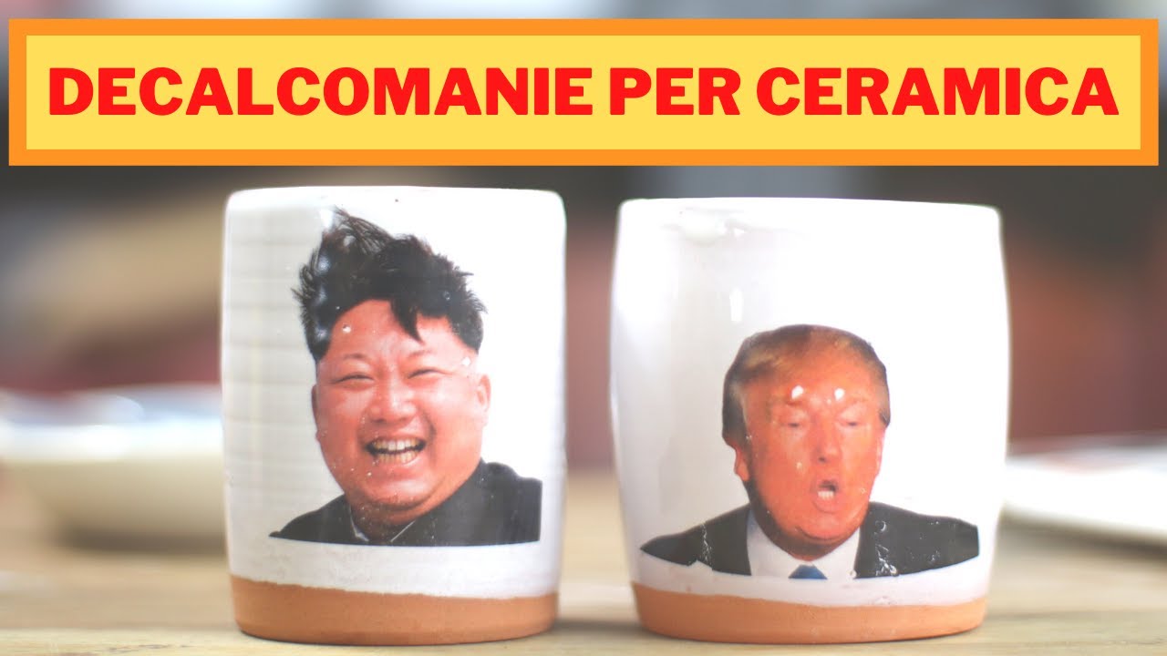 DECALCOMANIE per CERAMICA! Come Ottenerle in Casa con Il Fornetto Magico!