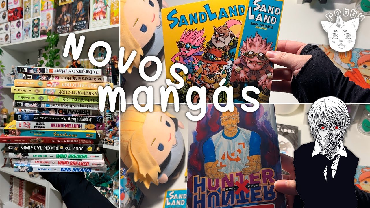 Começando mais coleções!! | Unboxing de Mangás #05