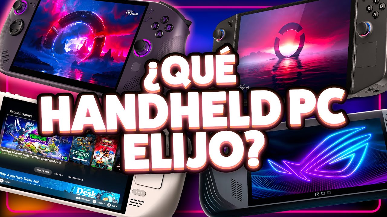 Merece la pena ahora una Steam Deck? Qué handheld PC elijo? 🤔