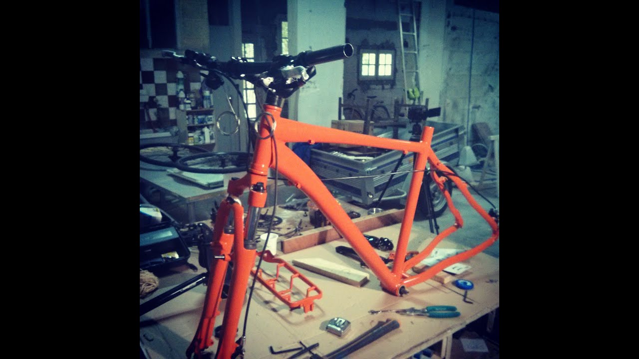 PaintMyBike - Peindre un vélo au pistolet