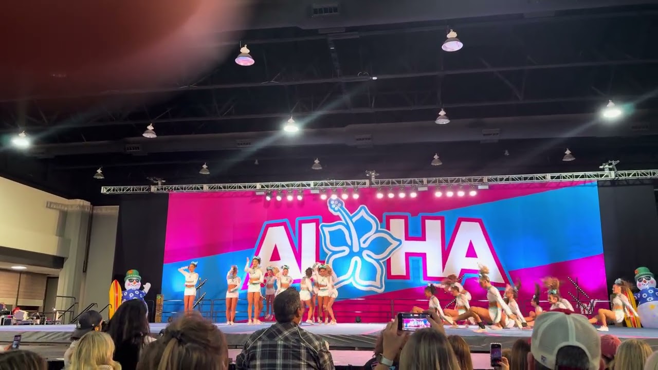 Cheer Extreme Bombshells Aloha Gatlinburg 2025 Day 2