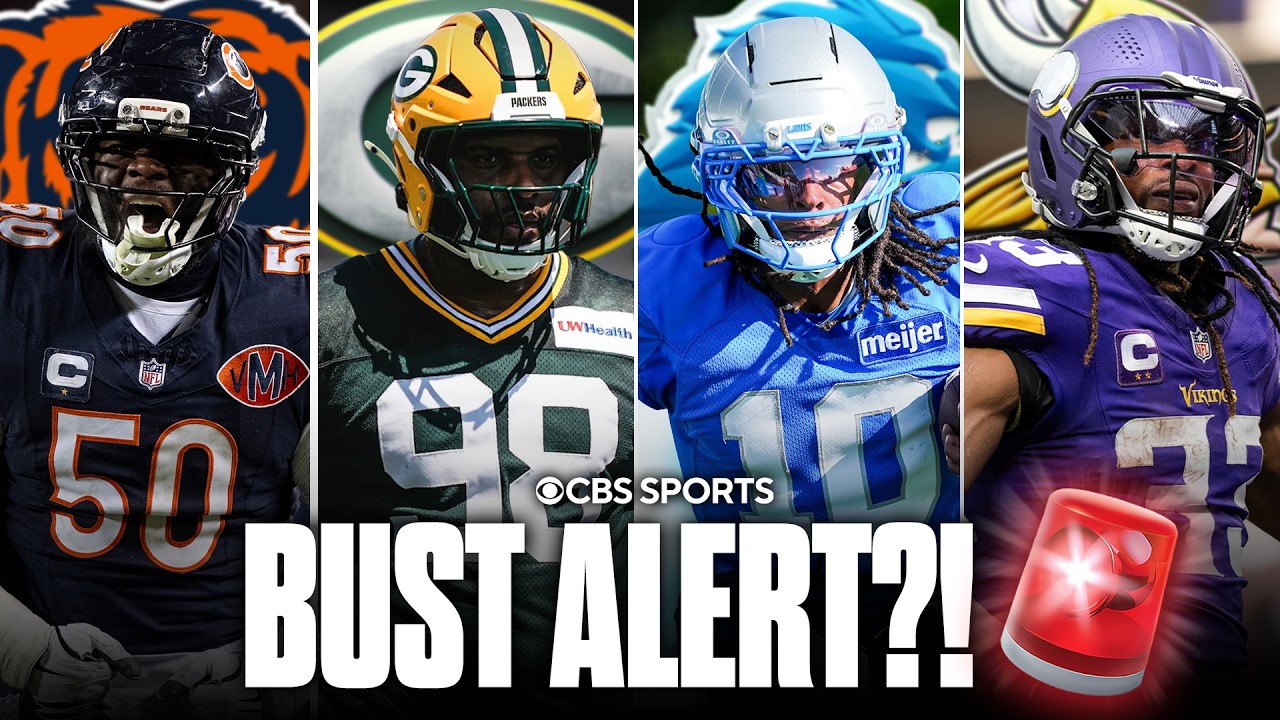 Biggest bust alert candidates for every NFC North team this season