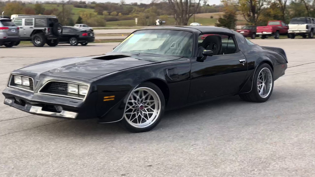 Pro-touring 1977 Trans Am Testing
