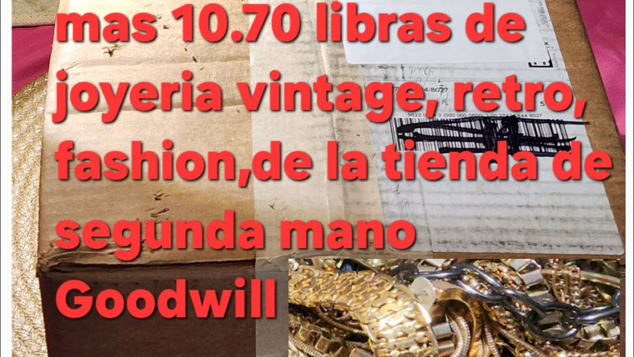 Золотые украшения из комиссионного магазина Goodwill, винтажные ожерелья, кольца