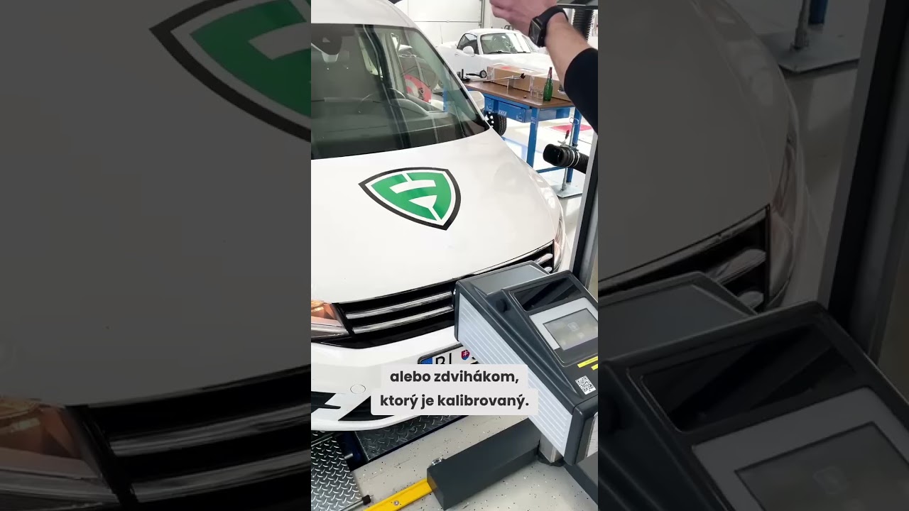 Základné vybavenie servisov (digitálny regloskop MAHA MLT 3000)