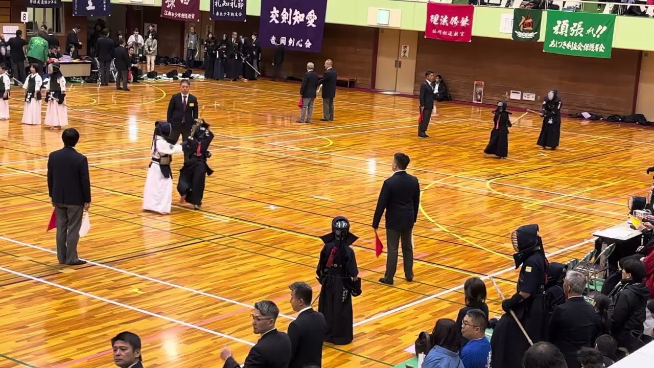 団体戦　一回戦　勝川剣友会