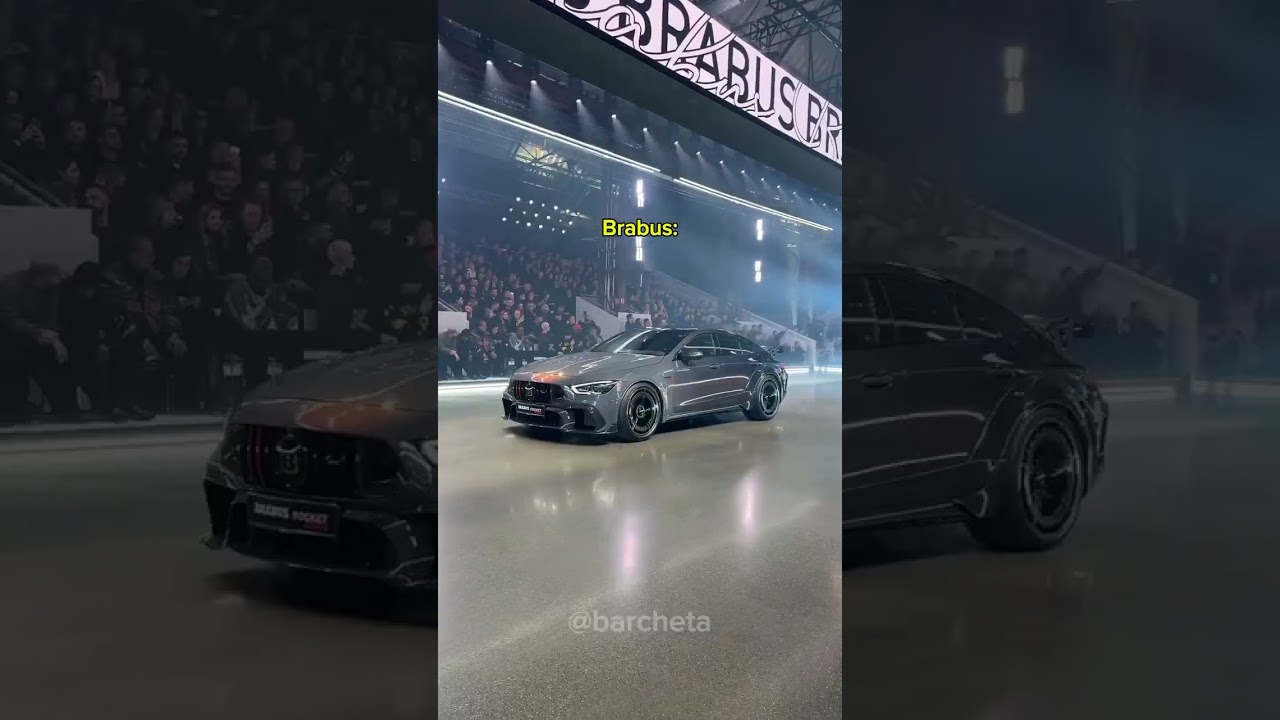The Brabus show was perfect 👌...