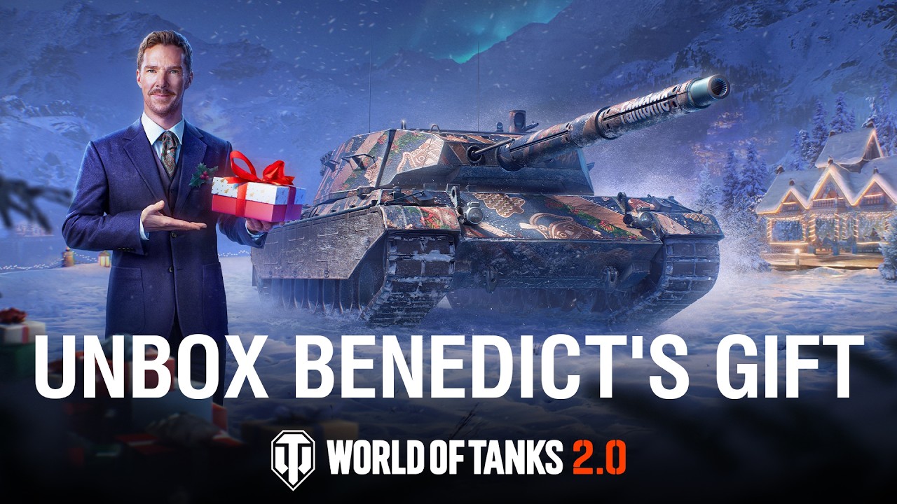 Приятный сюрприз от Бенедикта Камбербэтча | World of Tanks