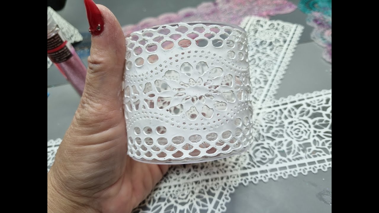 Con solo 3 ingredientes Pasta CASERA para puntillas flexibles  #diy #decoration #tips #hazlotúmismo