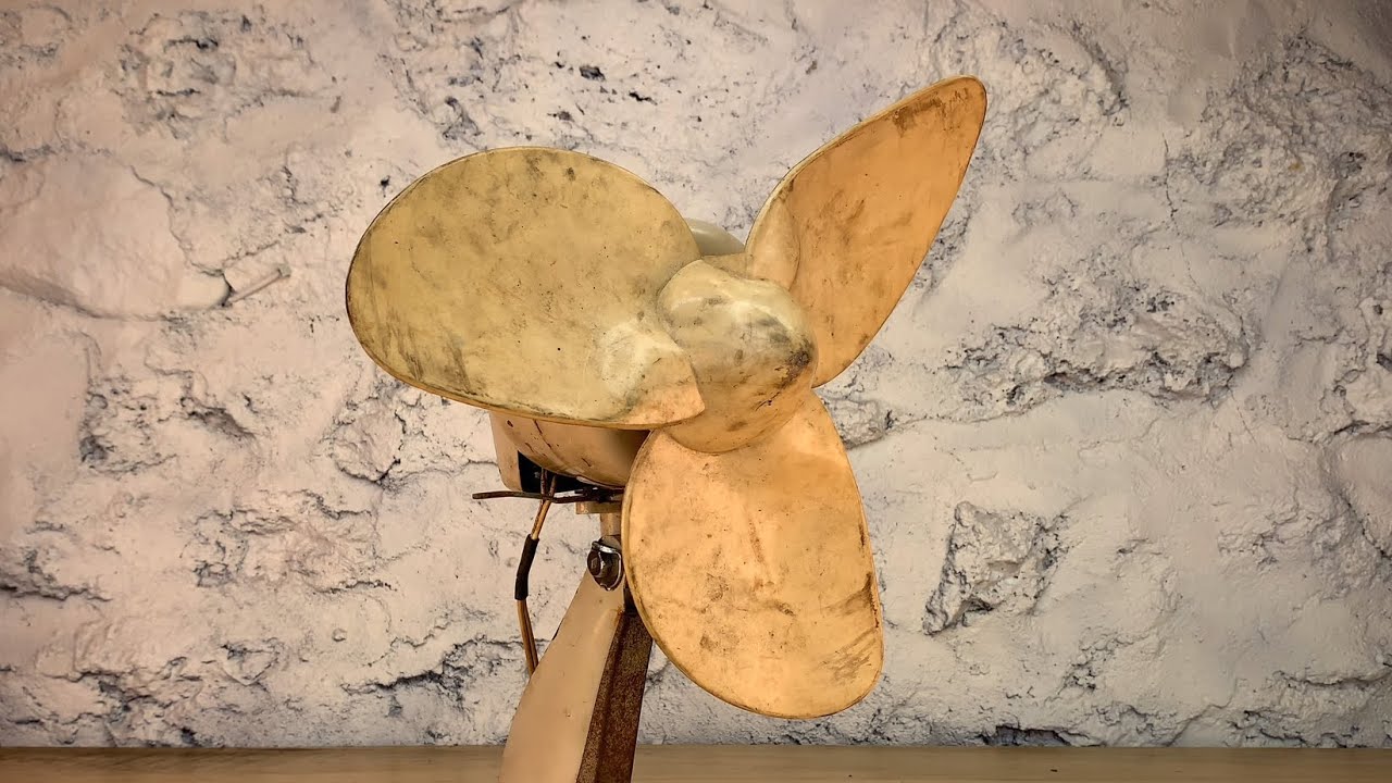 1950’s Old Broken Fan Restoration