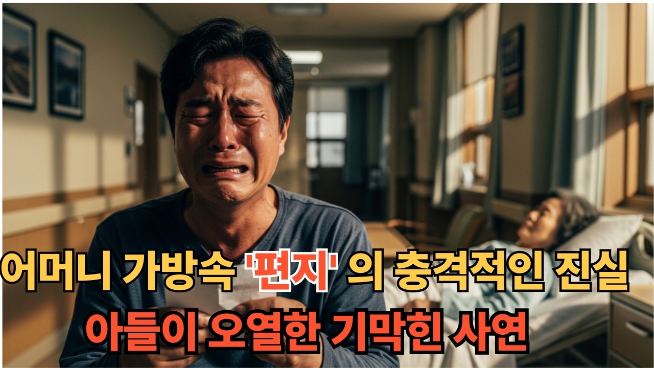 요양원에서 들은 한마디… 저는 무너졌습니다  낡은 편지 한 통이 모든 걸 바꿨다  /시니어드라마 /감동드라마 /나레이션드라마  /반전스토리 / 오디오드라마  /오디오북