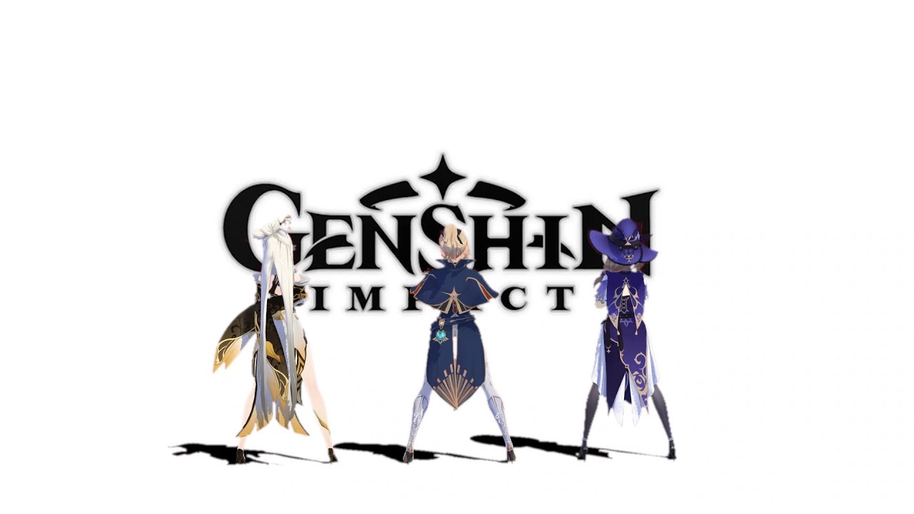 How degenerate are you?? [MMD] [Ningguang/Jean/Lisa] [Genshin Impact][PSY Gentleman]