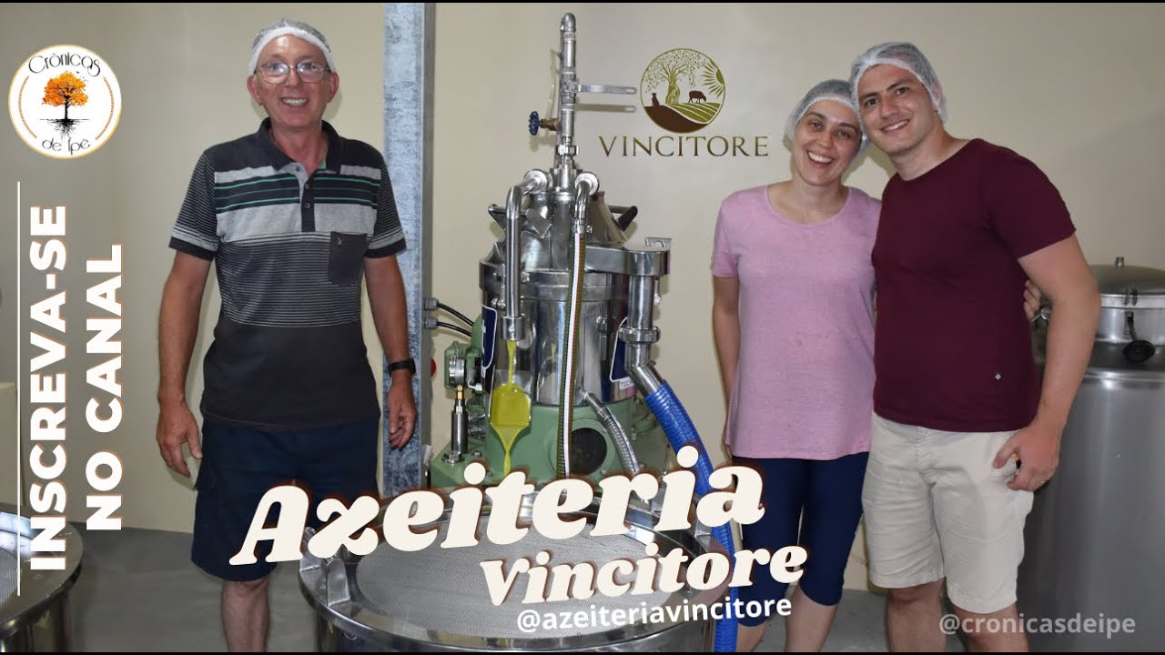 PRODUÇÃO DE AZEITE DE OLIVA EXTRA VIRGEM