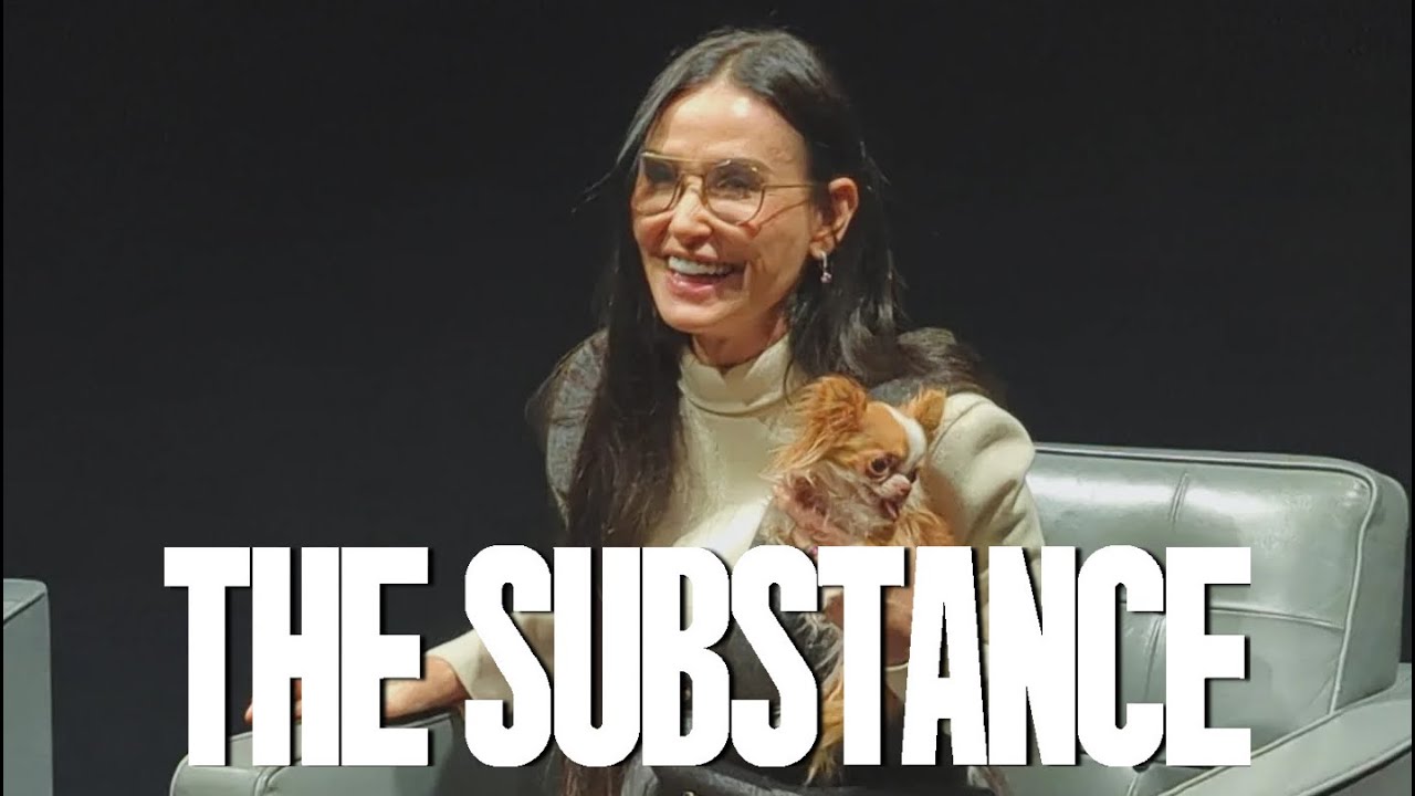 Demi Moore THE SUBSTANCE movie Q&A - December 15, 2024 4K