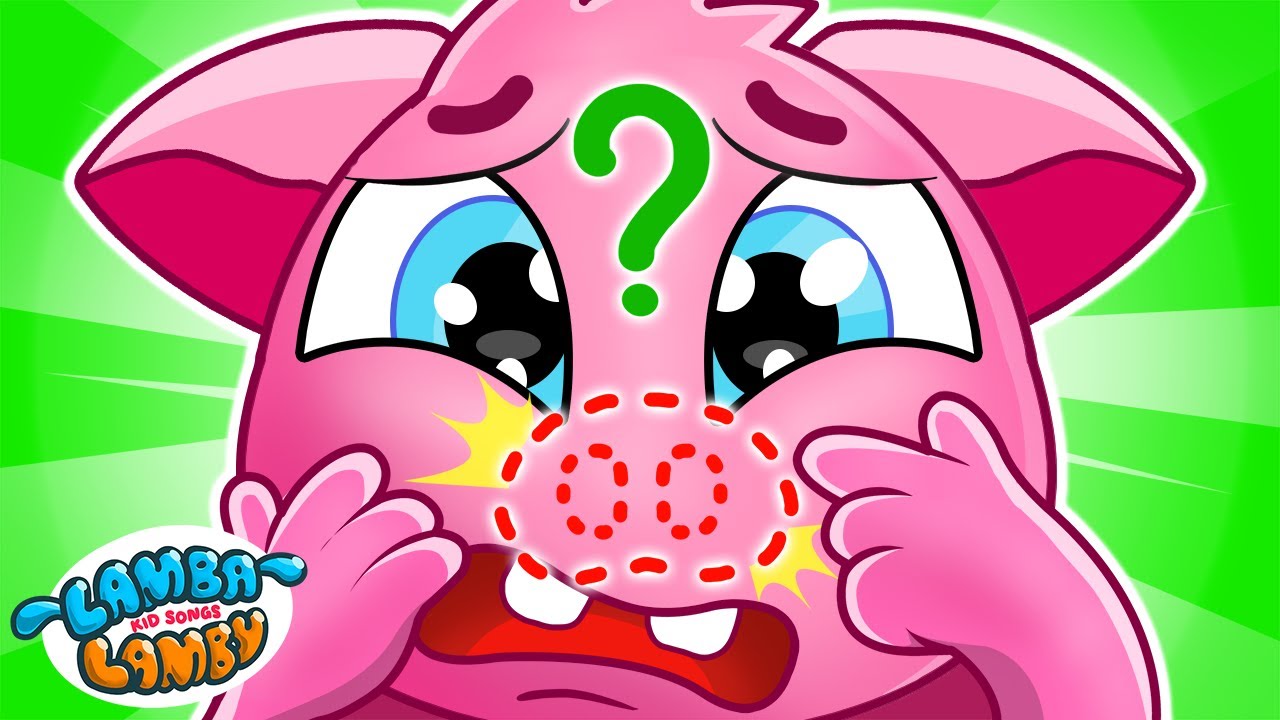 Where Is My Nose | Funny Kids Songs And Nursery Rhymes By Lamba Lamby