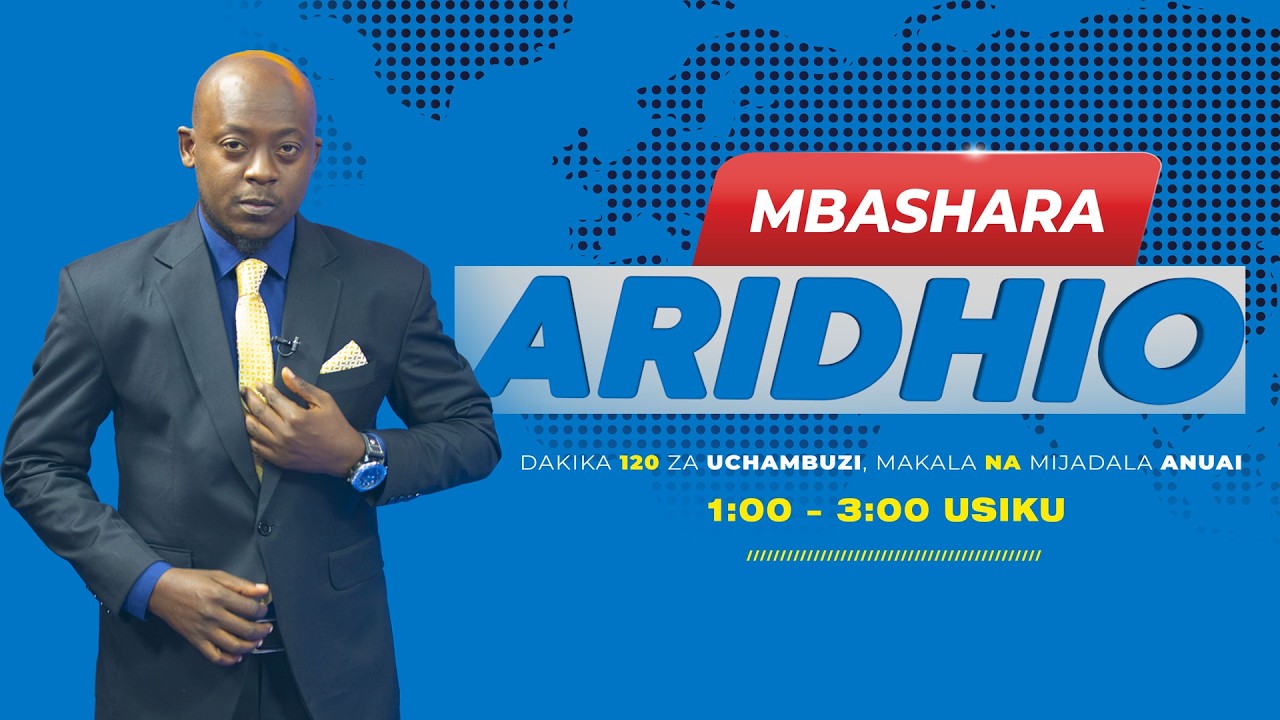 🔴 #TBC LIVE: ARIDHIO MACHI 16, 2026 | SAA 1:00 - 3:00 USIKU