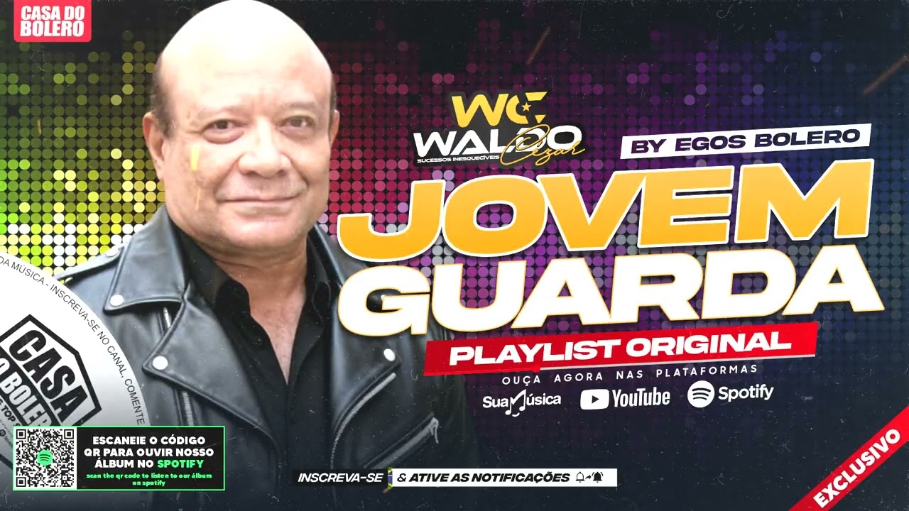 WALDO CÉSAR 2026 - SUCESSOS INESQUECÍVEIS - O MELHOR DA JOVEM GUARDA - WALDO CÉSAR CD 2026