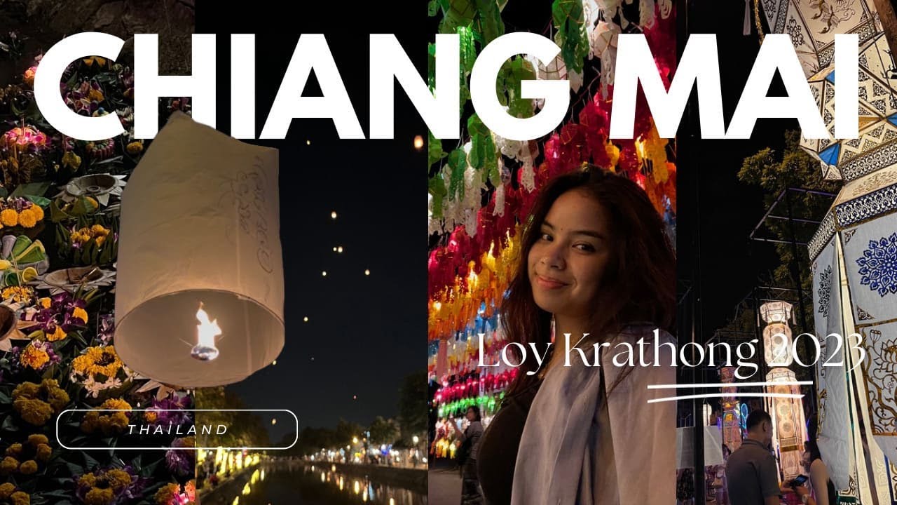 solotrip to CHIANG MAI I lantern festival/ loy krathong & parade 2023