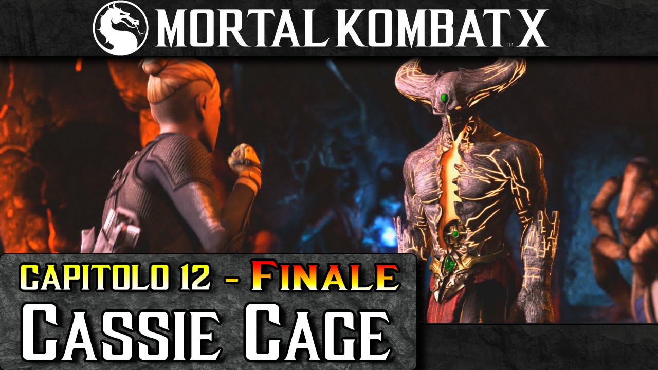 Mortal Kombat X (ITA-60fps)- Capitolo 12 (FINALE): Cassie Cage