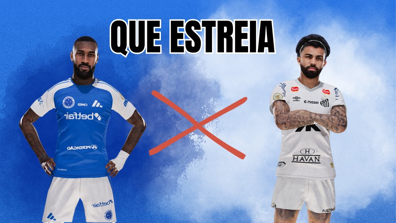 ESTREIAS DE PESO NO JOGAÇO! ⚽ Gerson e Gabigol em Cruzeiro x Santos