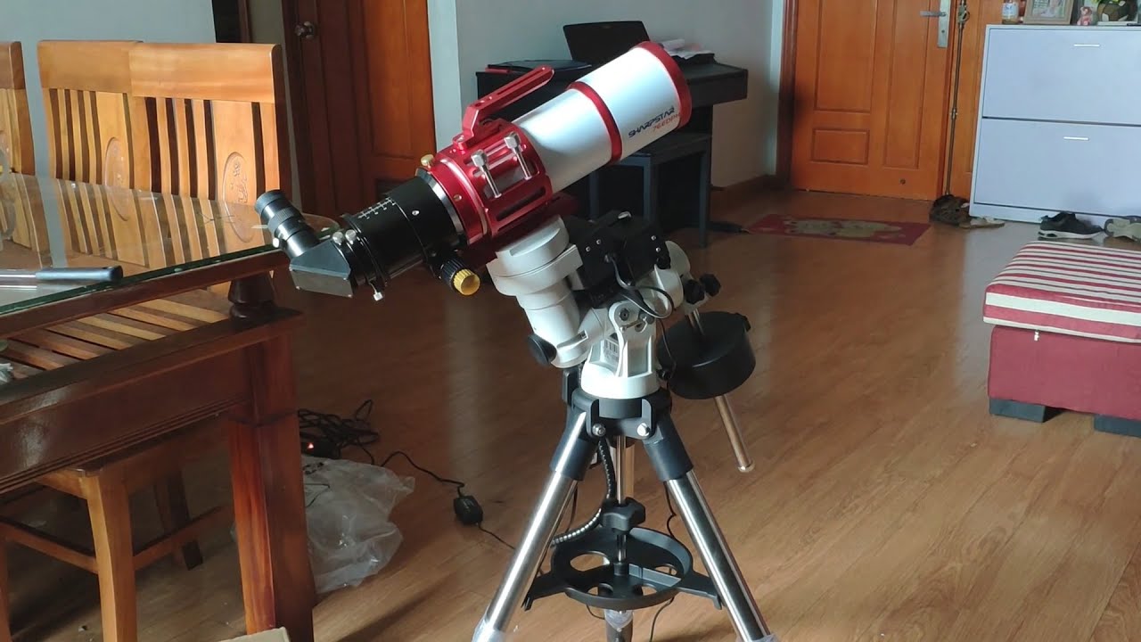 IOptron Cem25p and SharpStar 76EDPH ED Triplet Apochromatic Refractor assembling