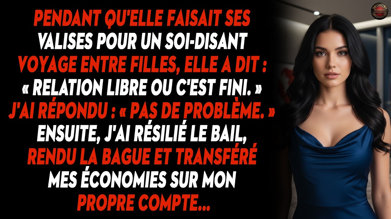 Pendant Qu'elle Faisait Ses Valises Pour Un Soi-disant Voyage Entre Filles, Elle A Dit :...
