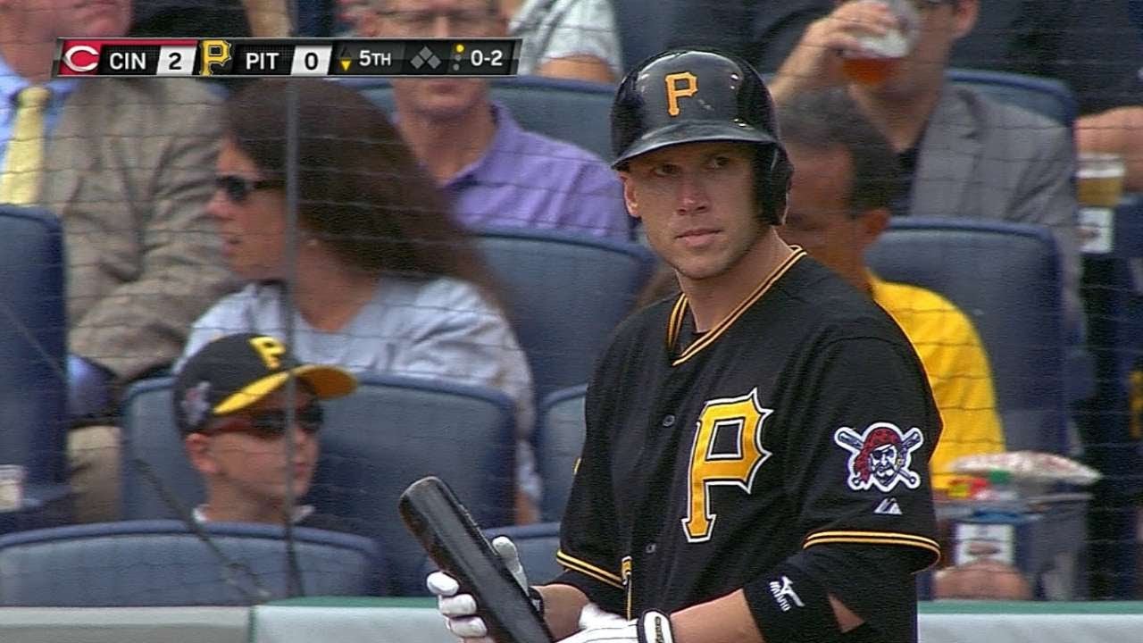 CIN@PIT: Barmes goes 4-for-5 in game vs. Reds