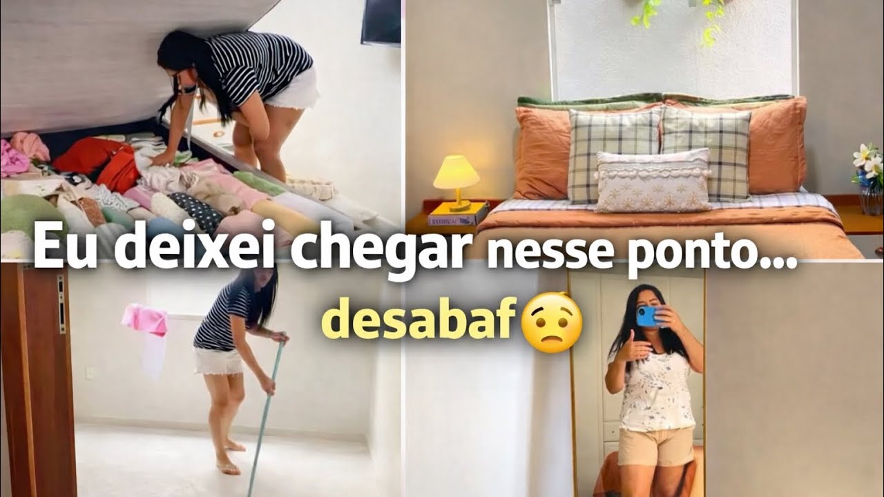 Faxina produtiva e desabafo | tenho novidades | casa limpa