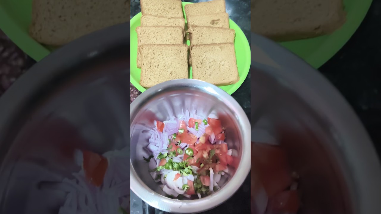 ✨ bread Omelette #trending #food #viral #shorts #cooking #jayanthi  yt🍅🌶️