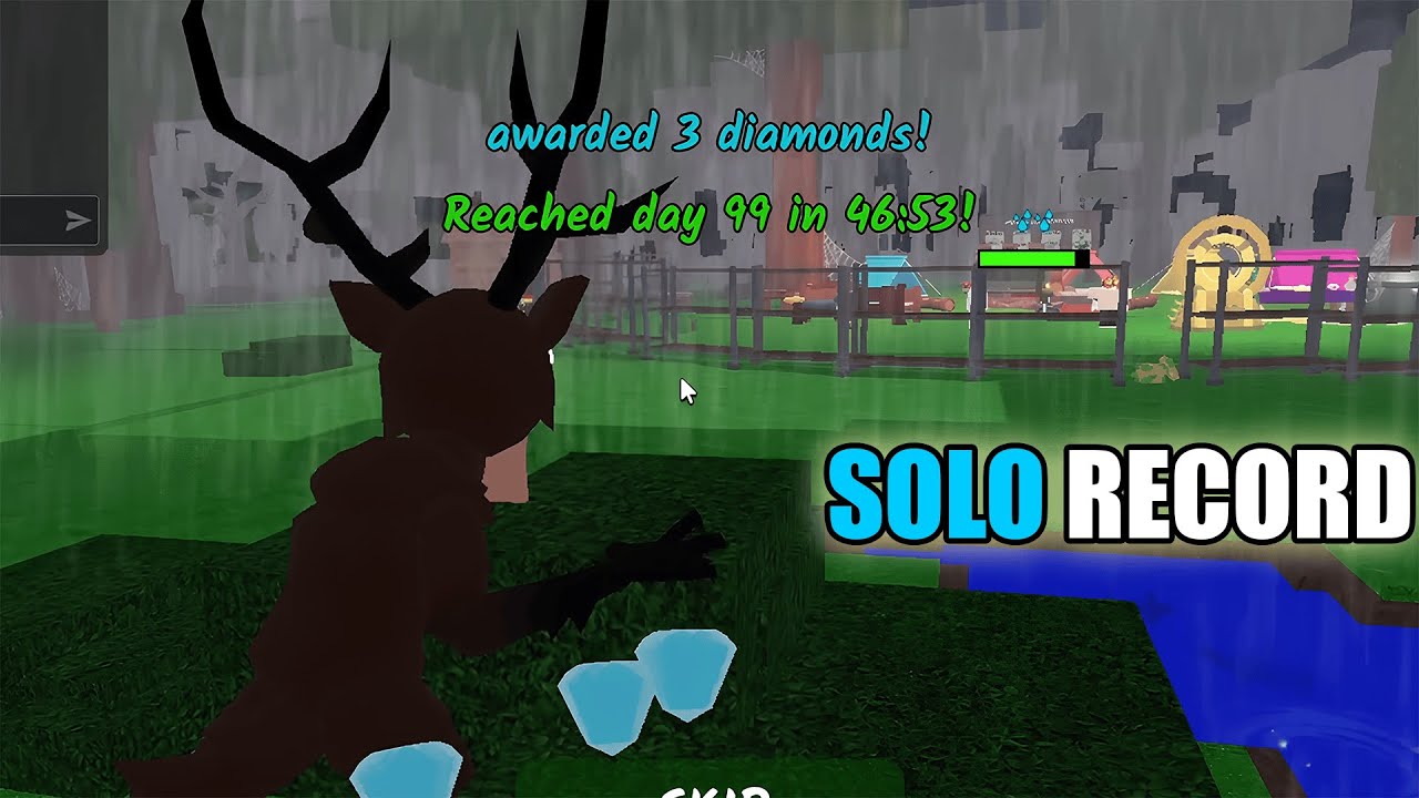 99 Nights in the Forest SOLO SPEEDRUN (46:53) - Full Gameplay | Roblox